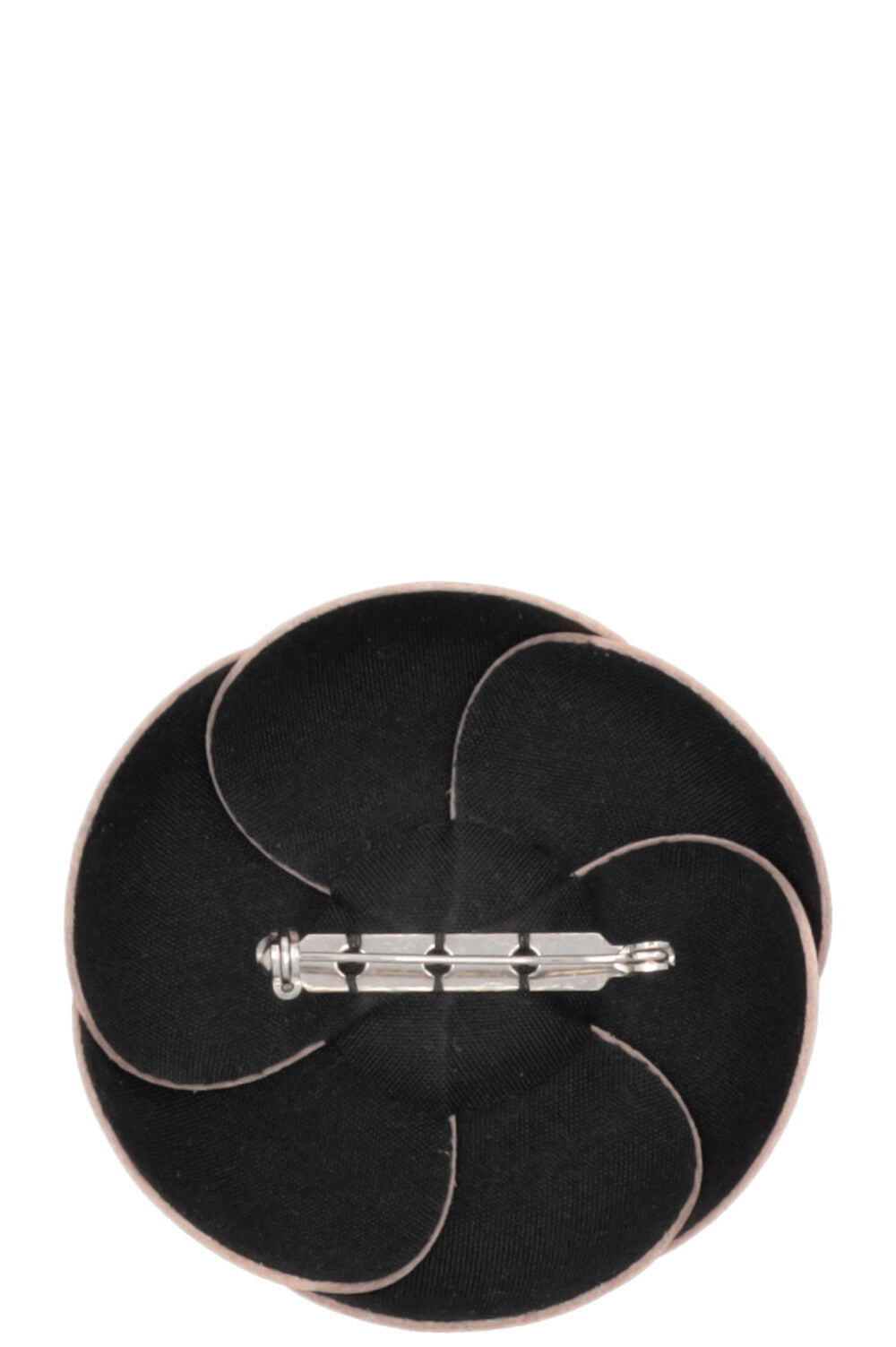 CHANEL Camellia Brooch Leather Pink