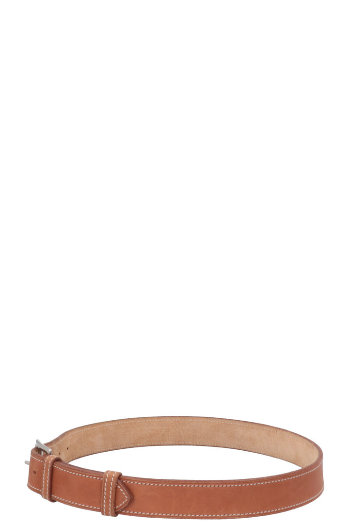 HERMÈS Etrivière 32 Ceinture Vache Hunter Or