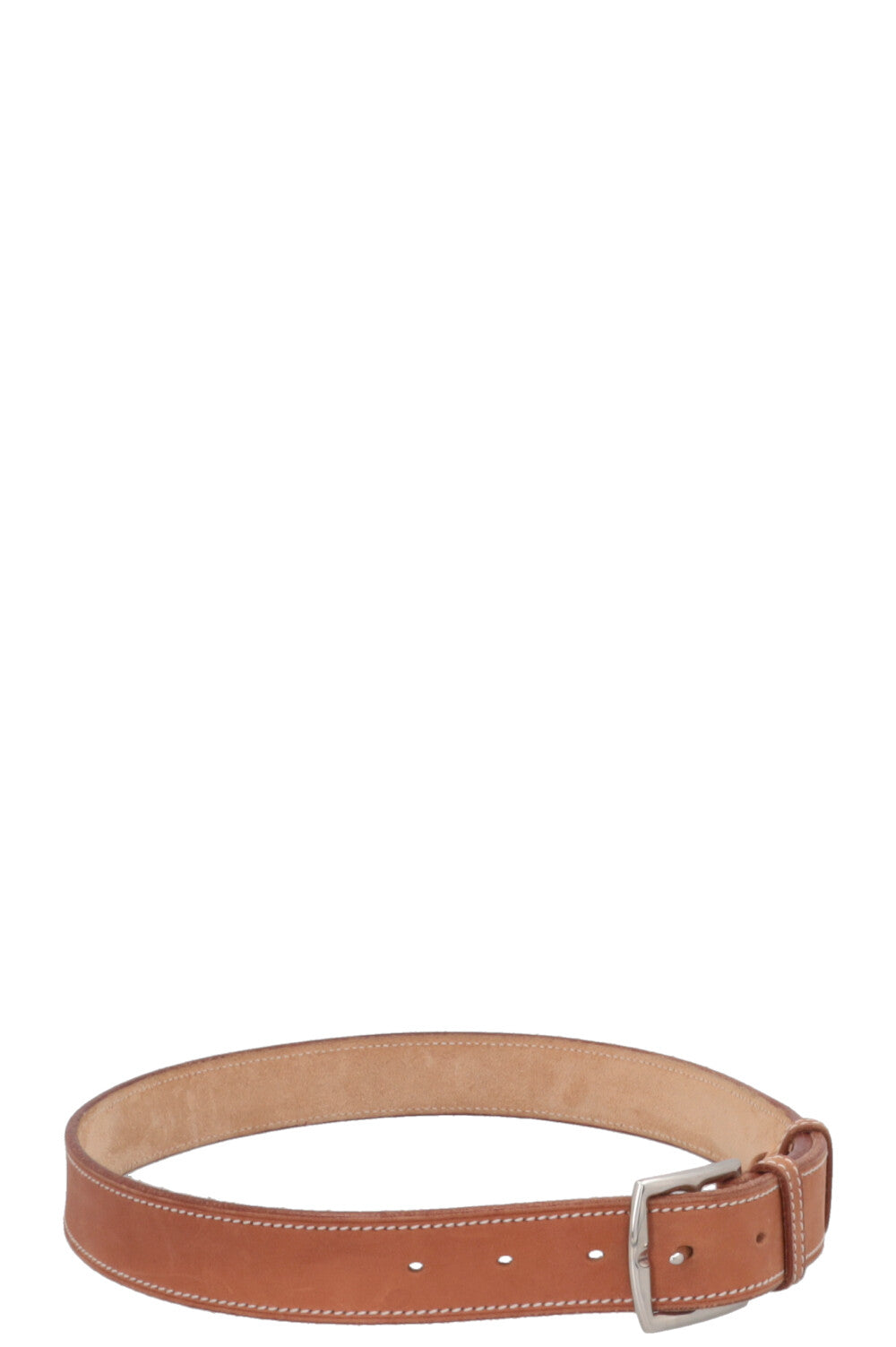 HERMÈS Etrivière 32 Ceinture Vache Hunter Or