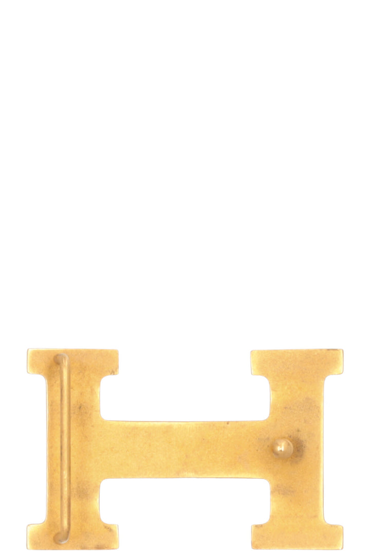 HERMÈS Constance 32 Belt Black Gold