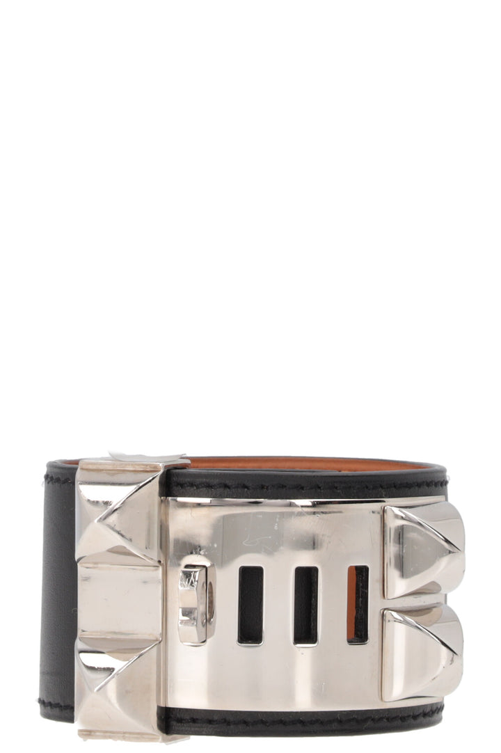 HERMÈS CDC Bracelet Box Noir Palladium