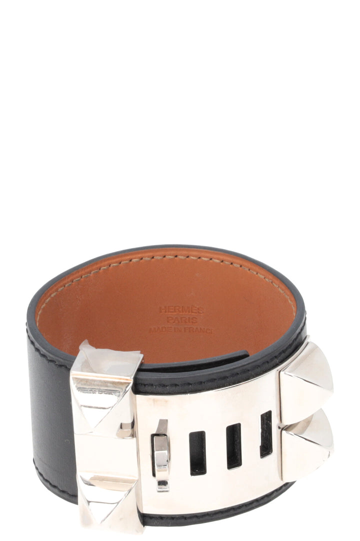 HERMÈS CDC Bracelet Box Noir Palladium