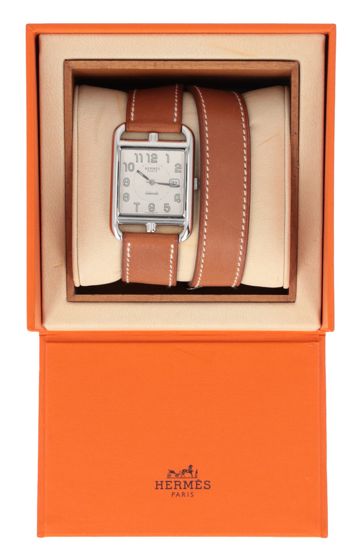 HERMÈS Cape Cod GM Double Tour Watch 37mm