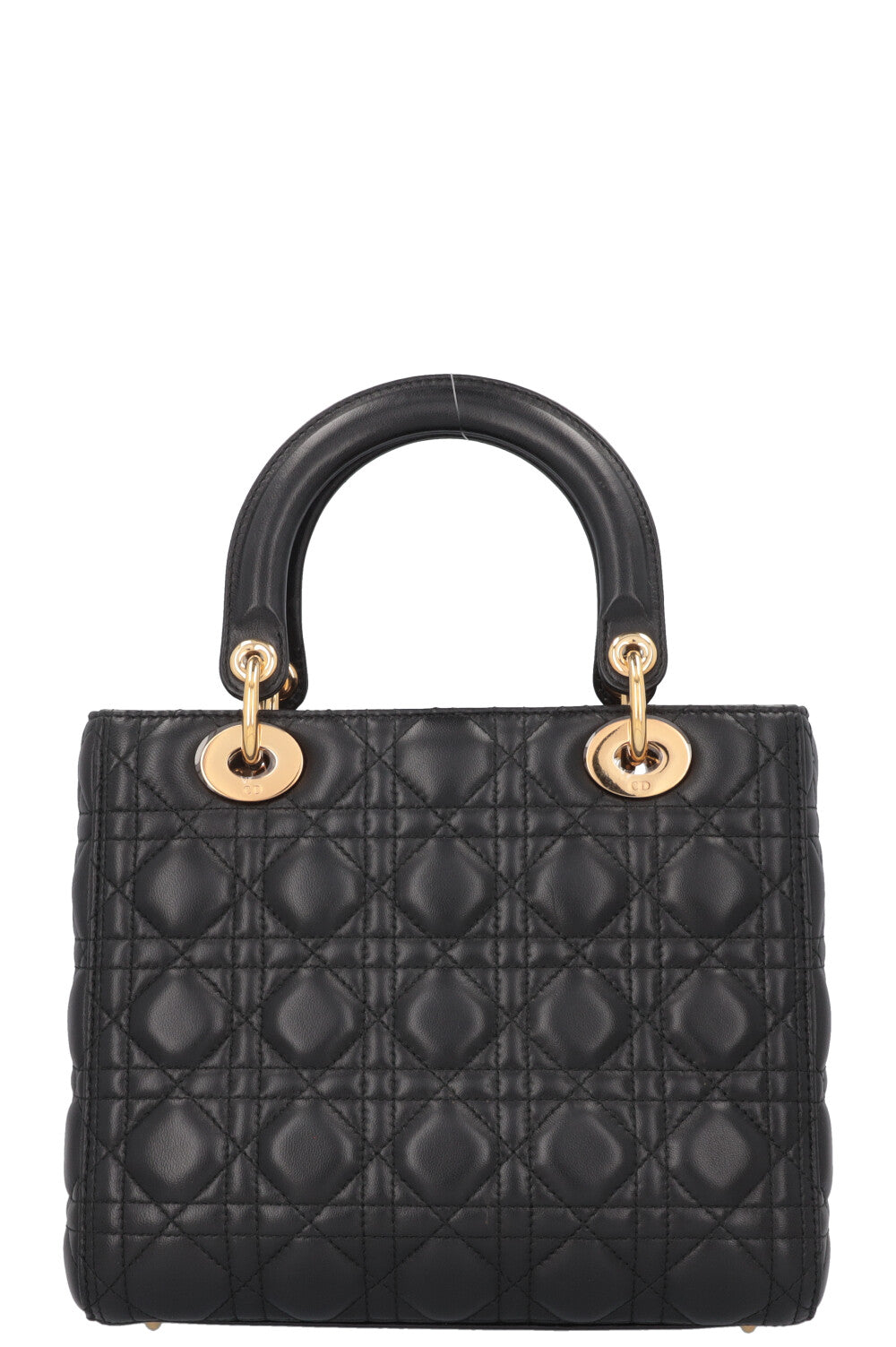CHRISTIAN DIOR Medium Lady Dior Black