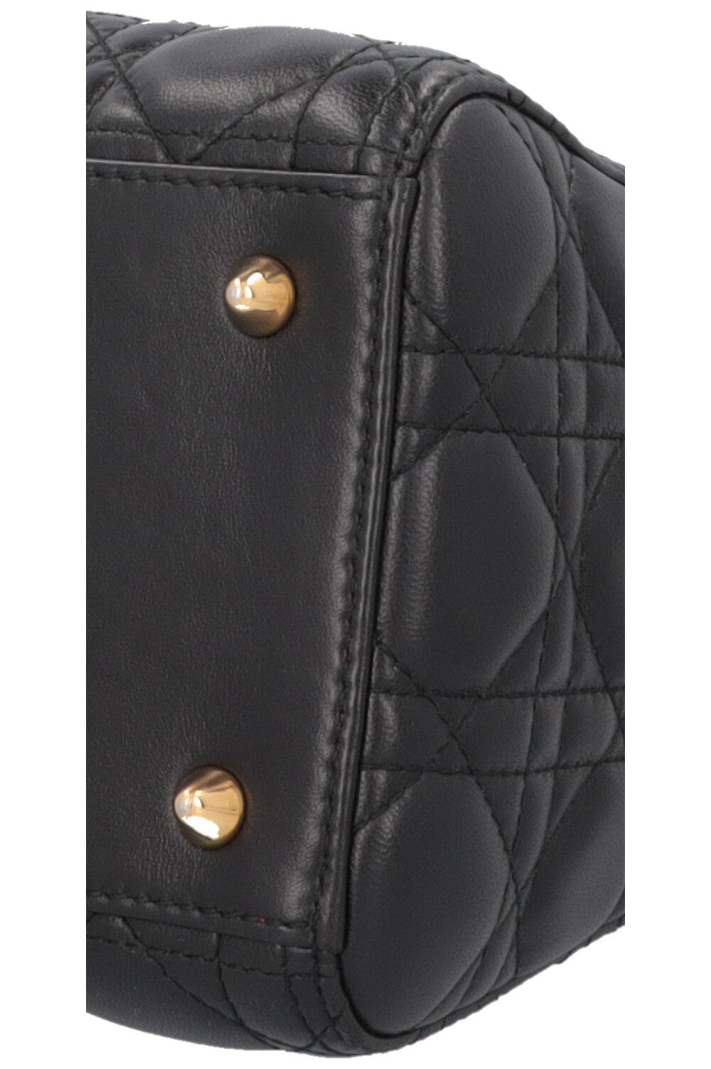 CHRISTIAN DIOR Medium Lady Dior Black