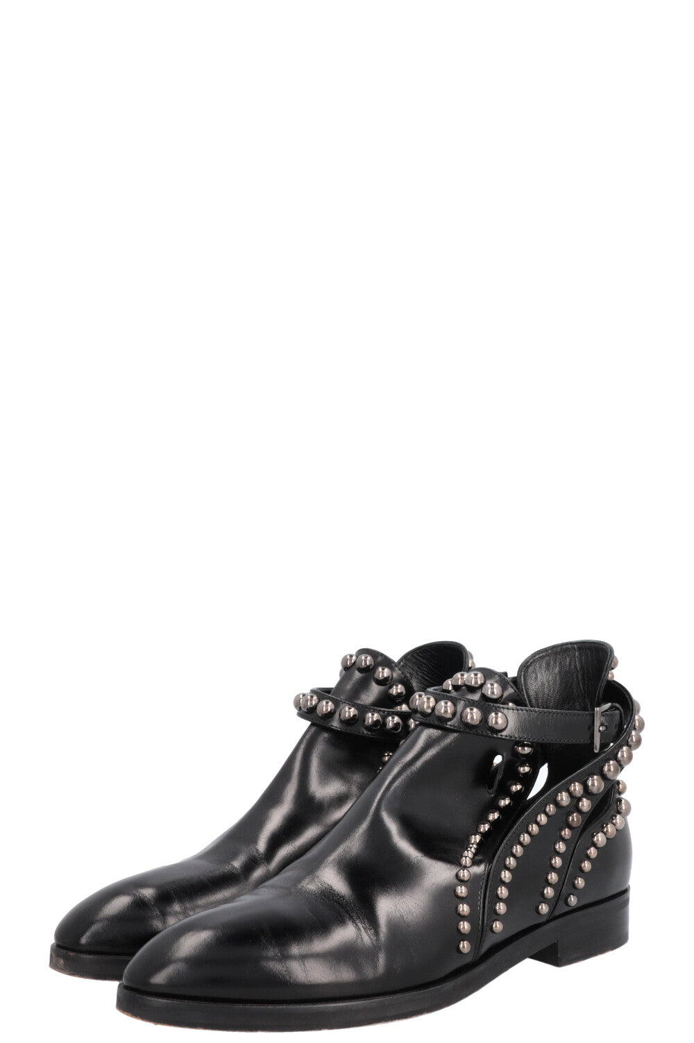 ALAIA Studded Chelsea Boots Black