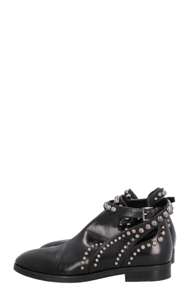 ALAIA Studded Chelsea Boots Black