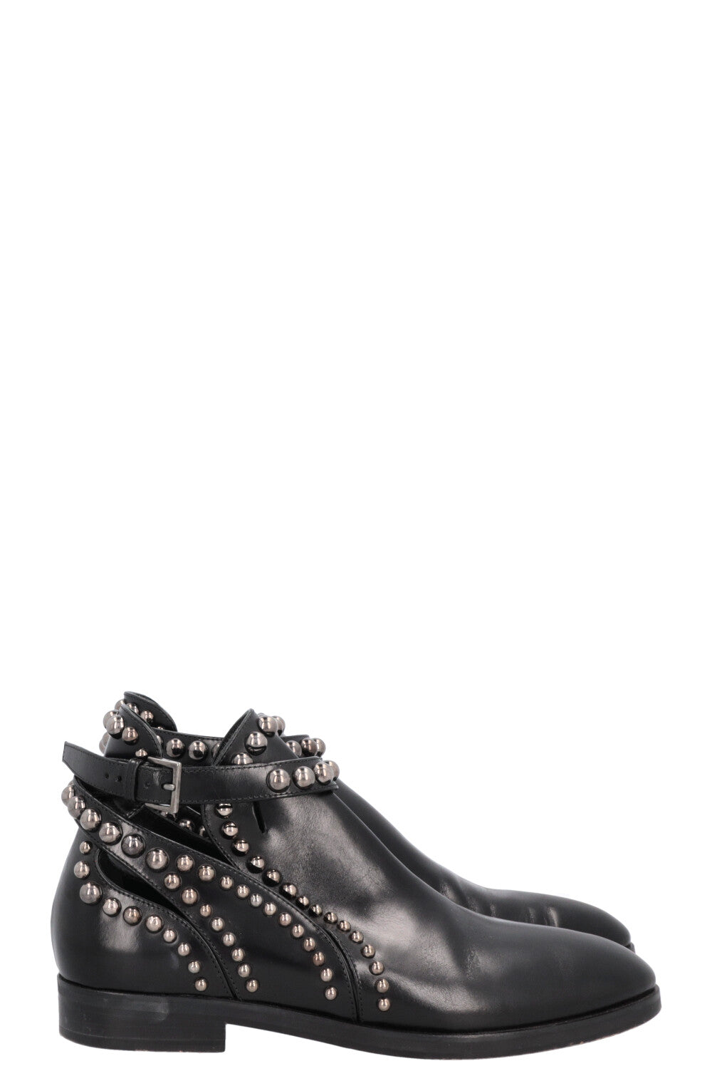 ALAIA Studded Chelsea Boots Black