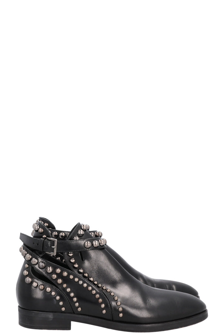 ALAIA Studded Chelsea Boots Black