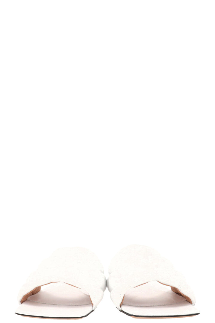 BOTTEGA VENETA Lido Flats White