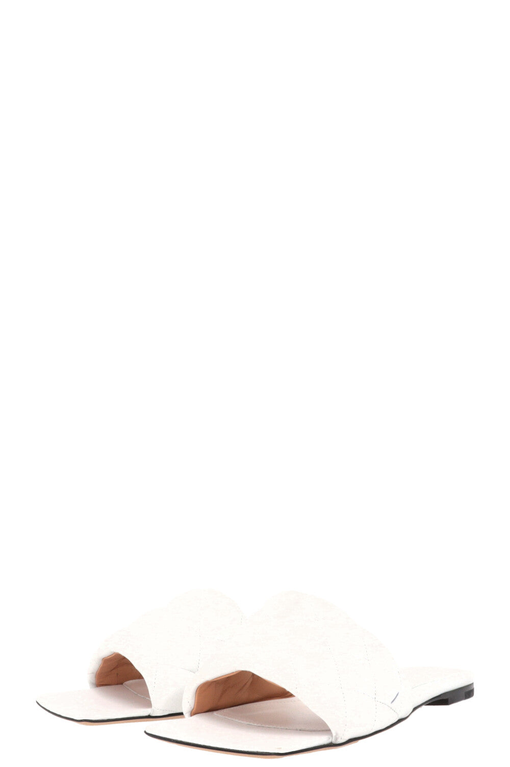 BOTTEGA VENETA Lido Flats White