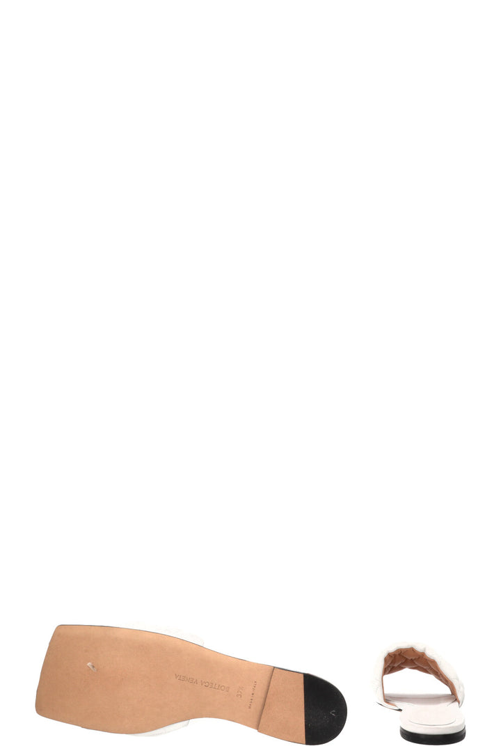 BOTTEGA VENETA Lido Flats White