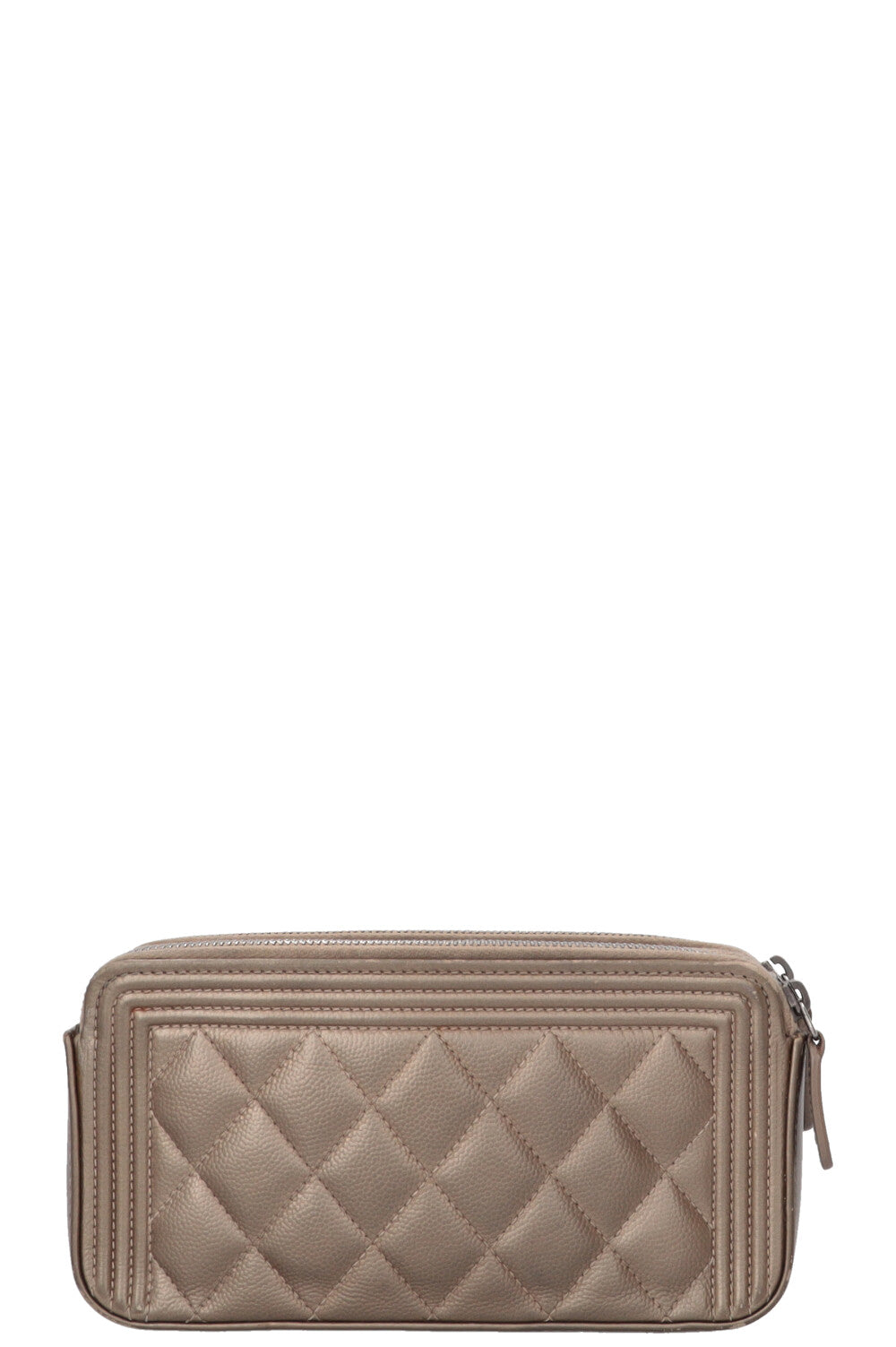 CHANEL Boy WOC Metallic Bronze