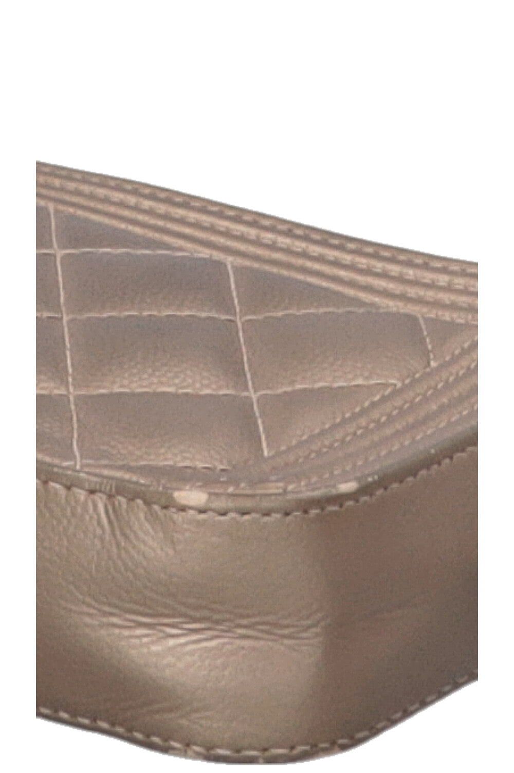 CHANEL Boy WOC Metallic Bronze