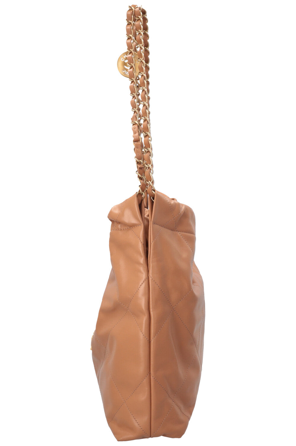 CHANEL 22 Small Tote Bag Beige