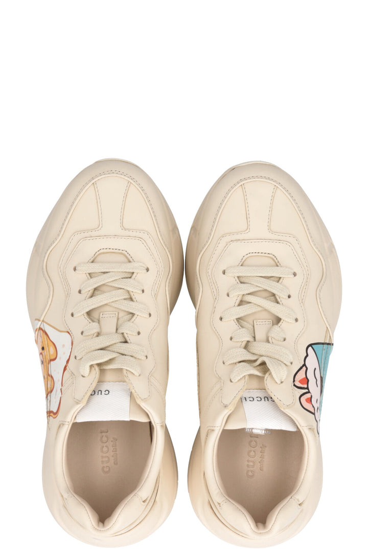 GUCCI Rhyton Pikarar Sneakers White