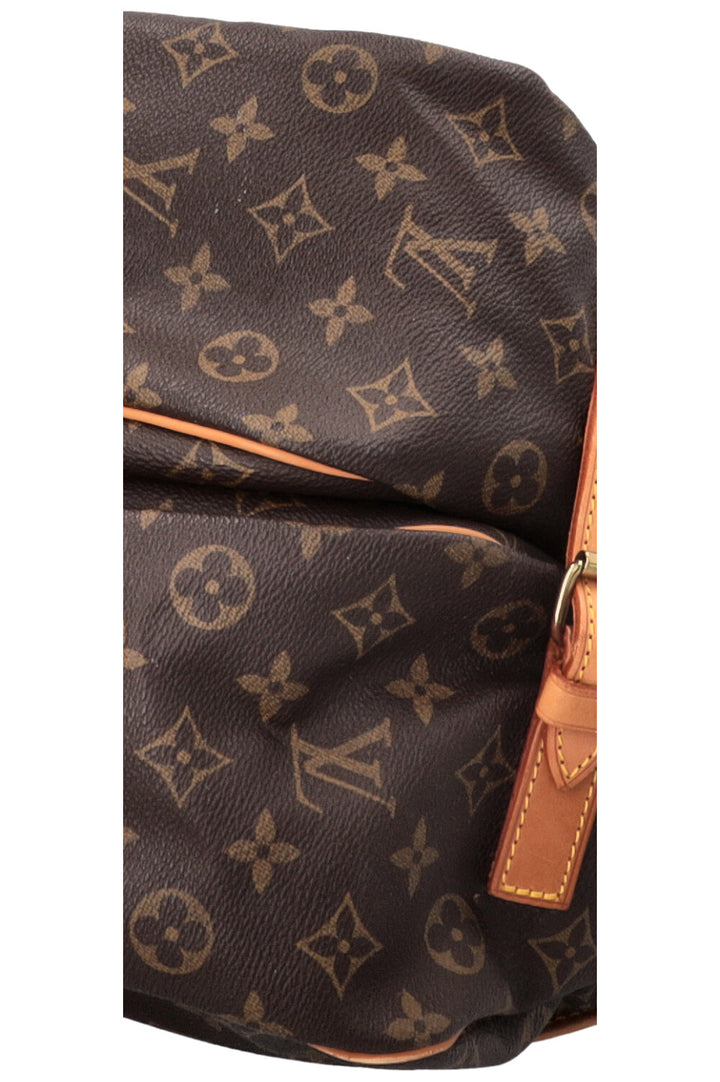 LOUIS VUITTON Saumur 35 Bag MNG Canvas