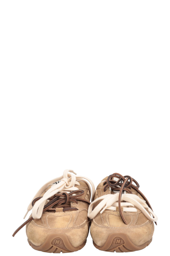 MIUMIU x NEW BALANCE Mules Suede Brown
