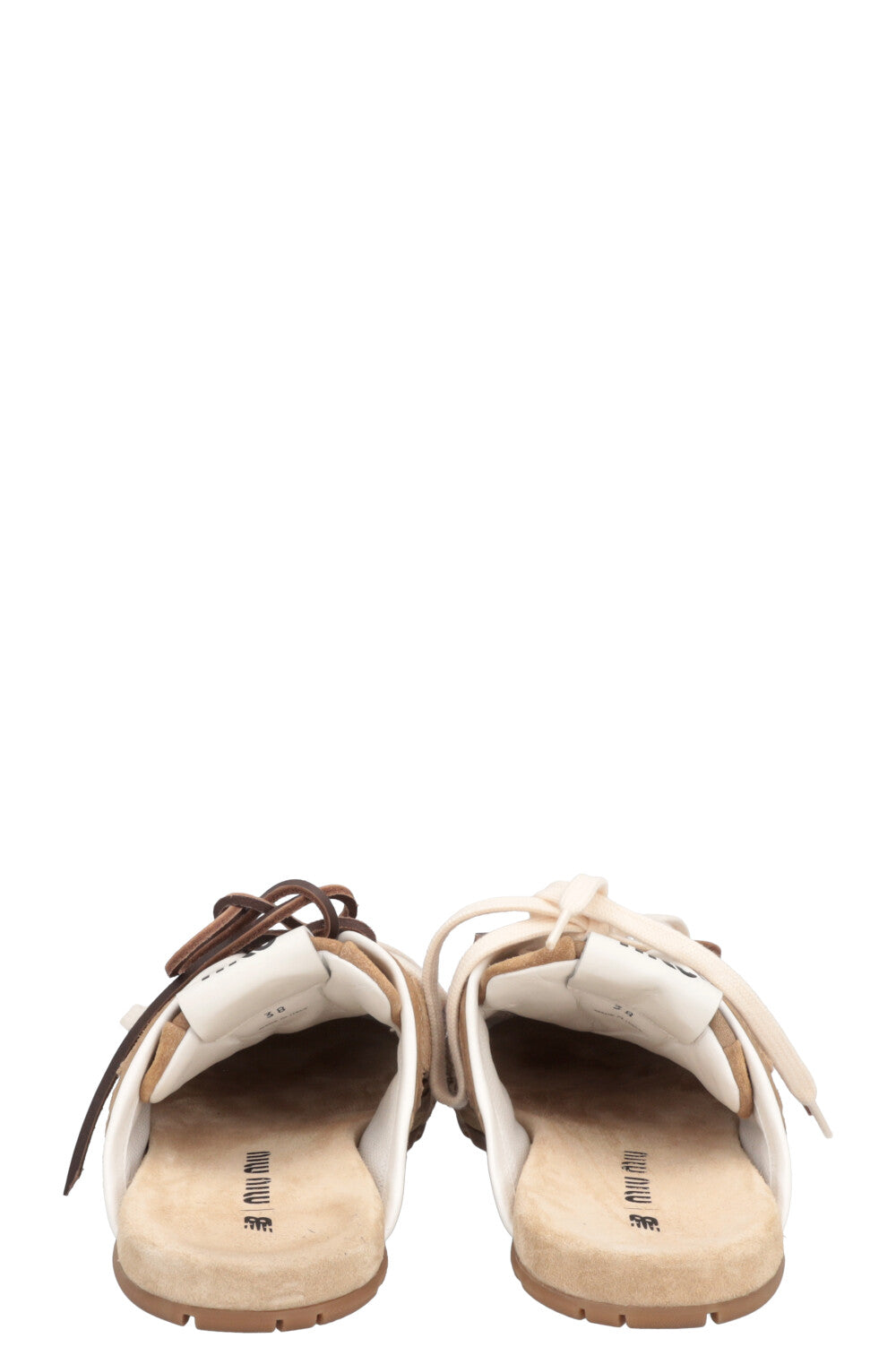 MIUMIU x NEW BALANCE Mules Suede Brown