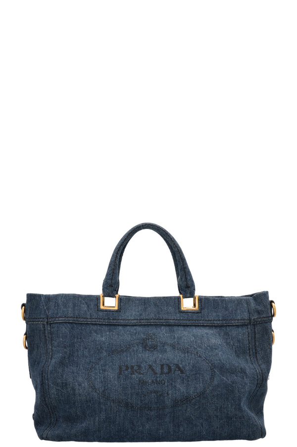 Sac cabas Prada Canapa en jean