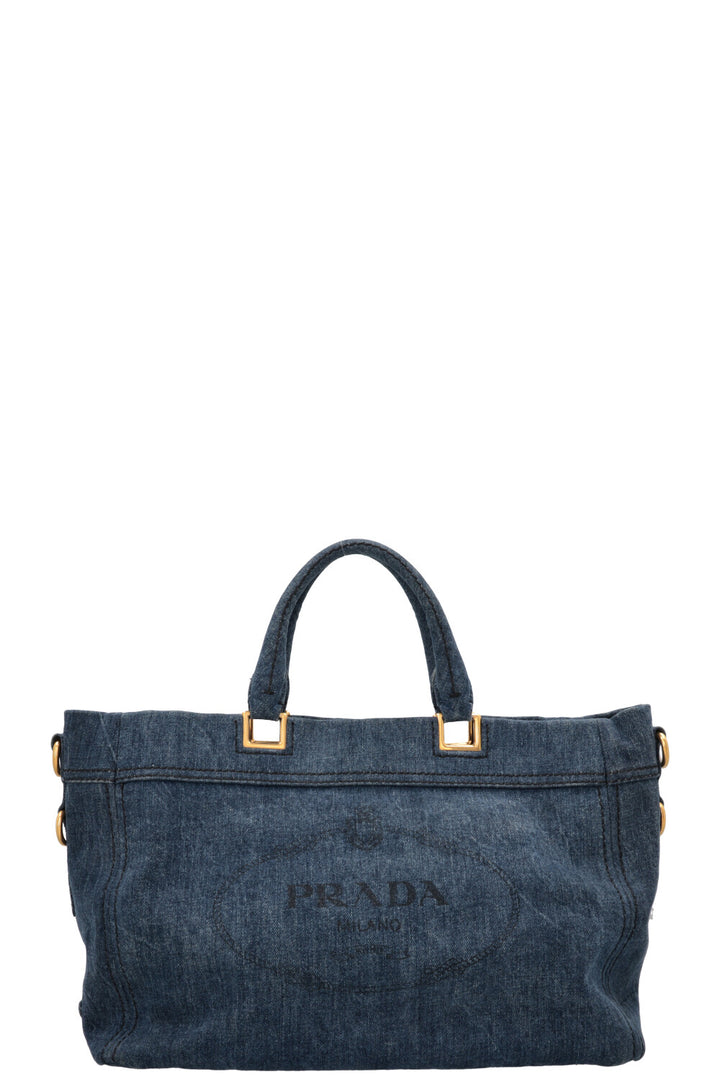 Sac cabas Prada Canapa en jean
