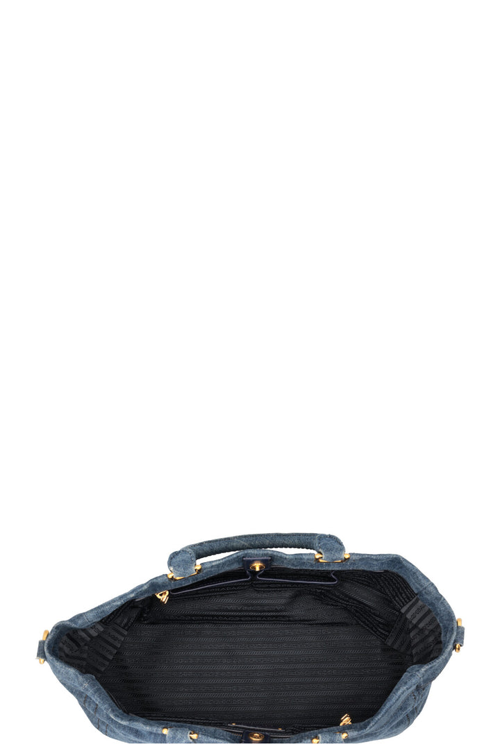 Sac cabas Prada Canapa en jean