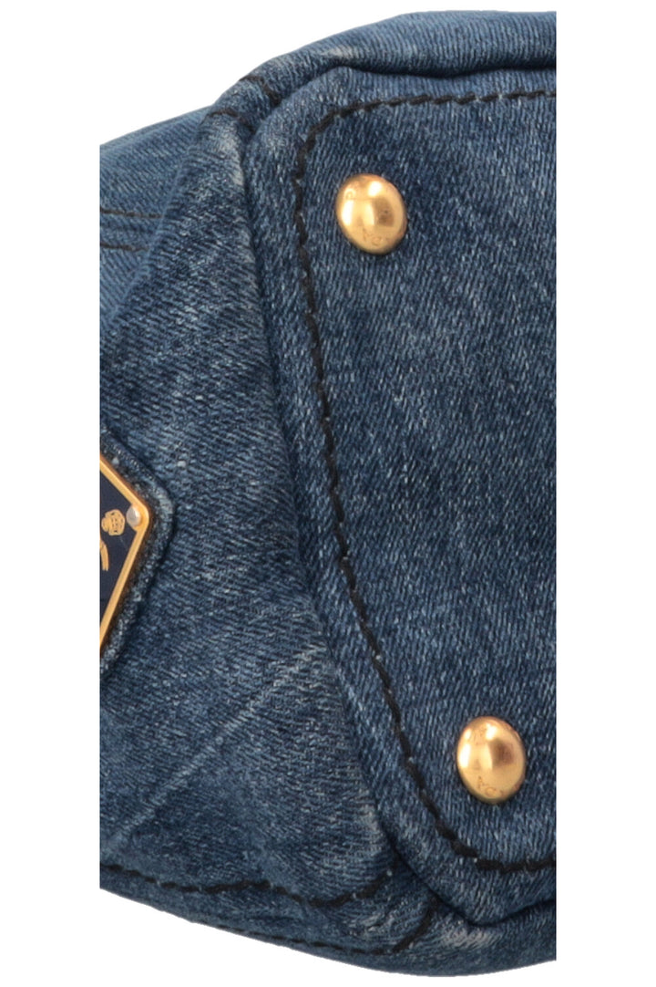 Sac cabas Prada Canapa en jean
