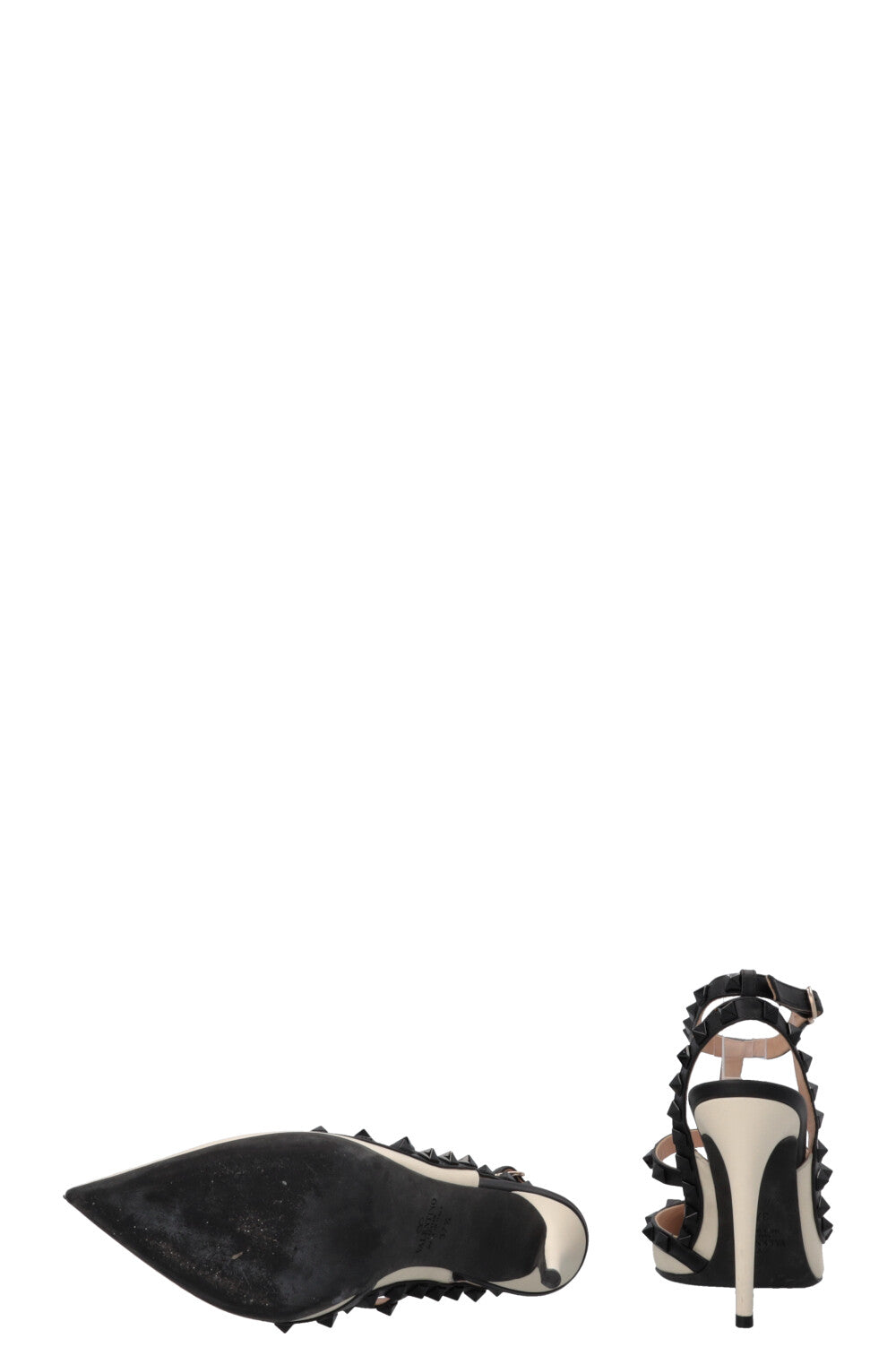 Escarpins Rockstud VALENTINO blancs