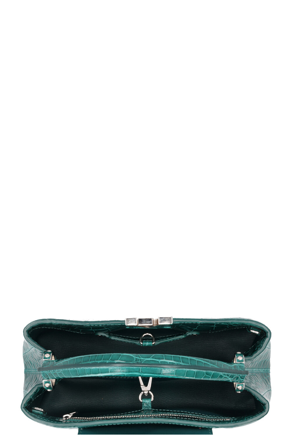 LOUIS VUITTON Capucines PM Alligator Cactus