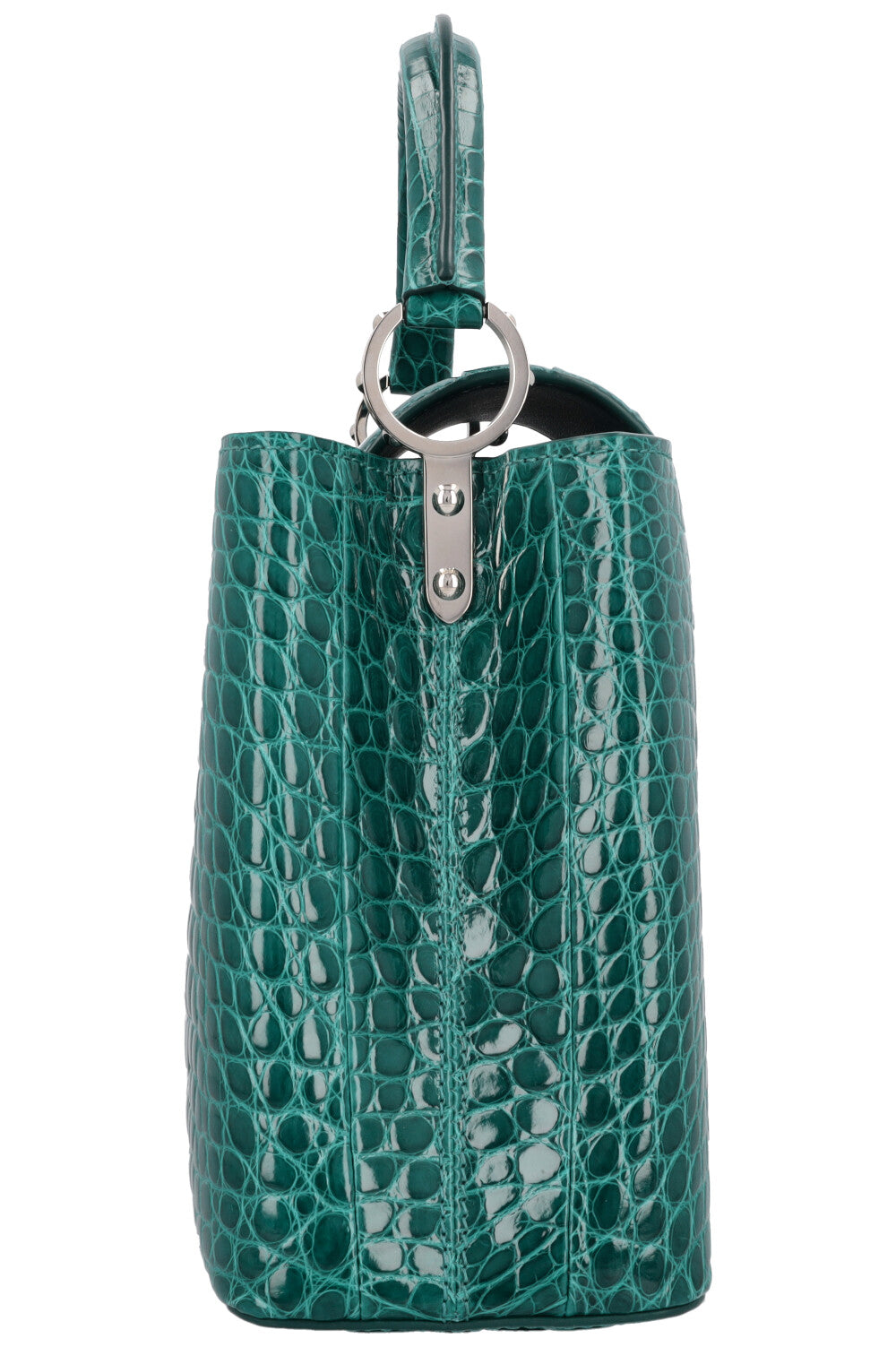 LOUIS VUITTON Capucines PM Alligator Cactus