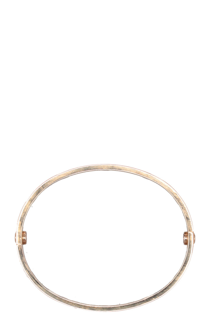 CARTIER Classic Love Bracelet Rainbow Edition 18k Rose Gold