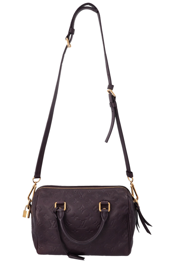 LOUIS VUITTON Speedy 25 Empreinte Purple