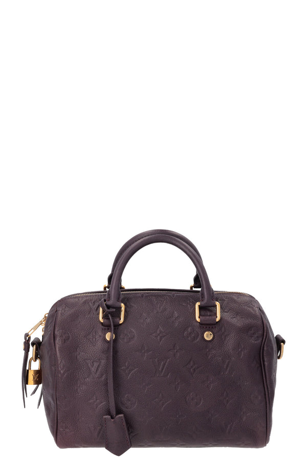 LOUIS VUITTON Speedy 25 Empreinte Purple