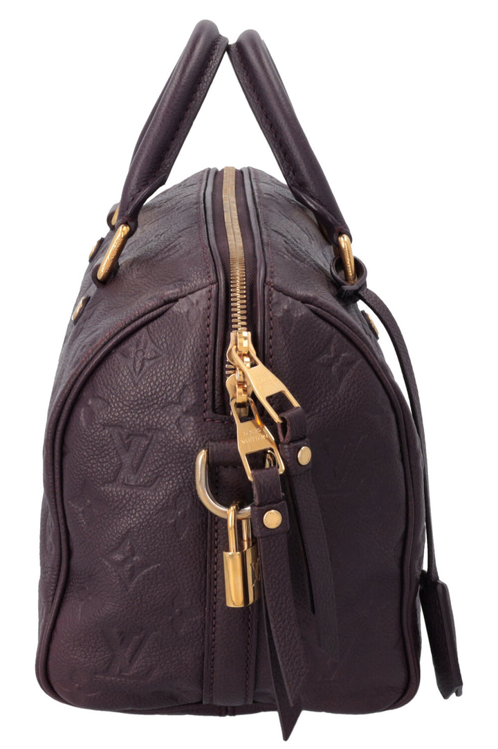 LOUIS VUITTON Speedy 25 Empreinte Purple
