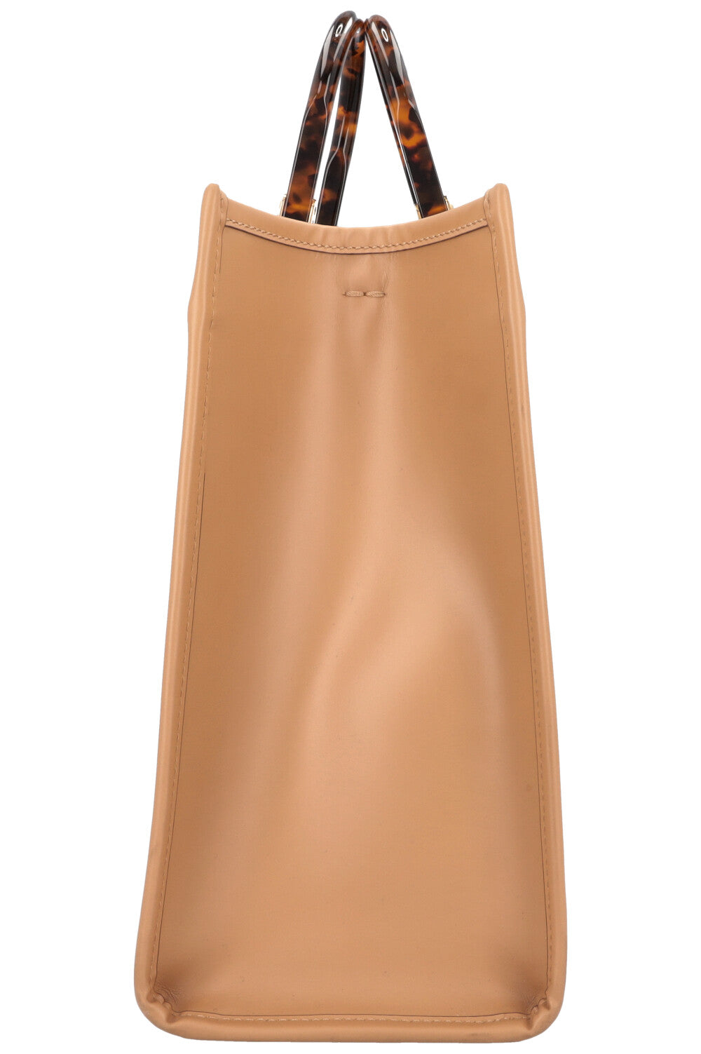 Sac cabas moyen FENDI Sunshine en python caramel