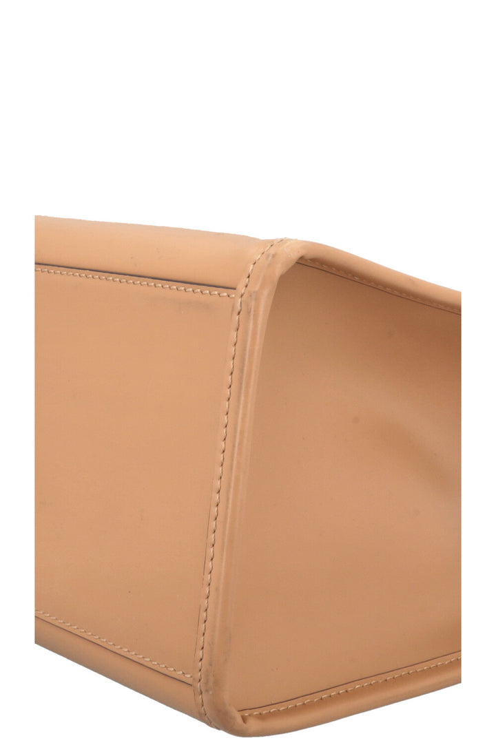 Sac cabas moyen FENDI Sunshine en python caramel