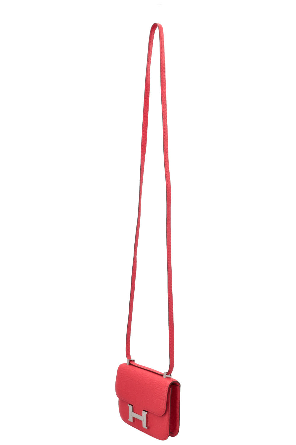 HERMÈS Constance 14 Micro Epsom Rouge de Coeur