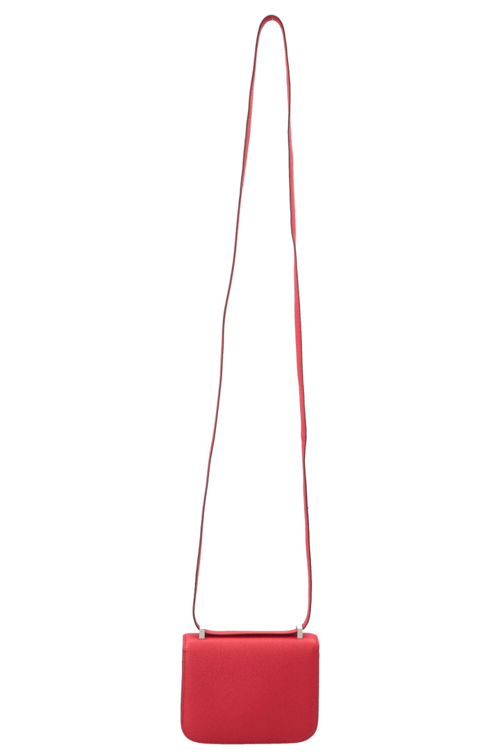 HERMÈS Constance 14 Micro Epsom Rouge de Coeur