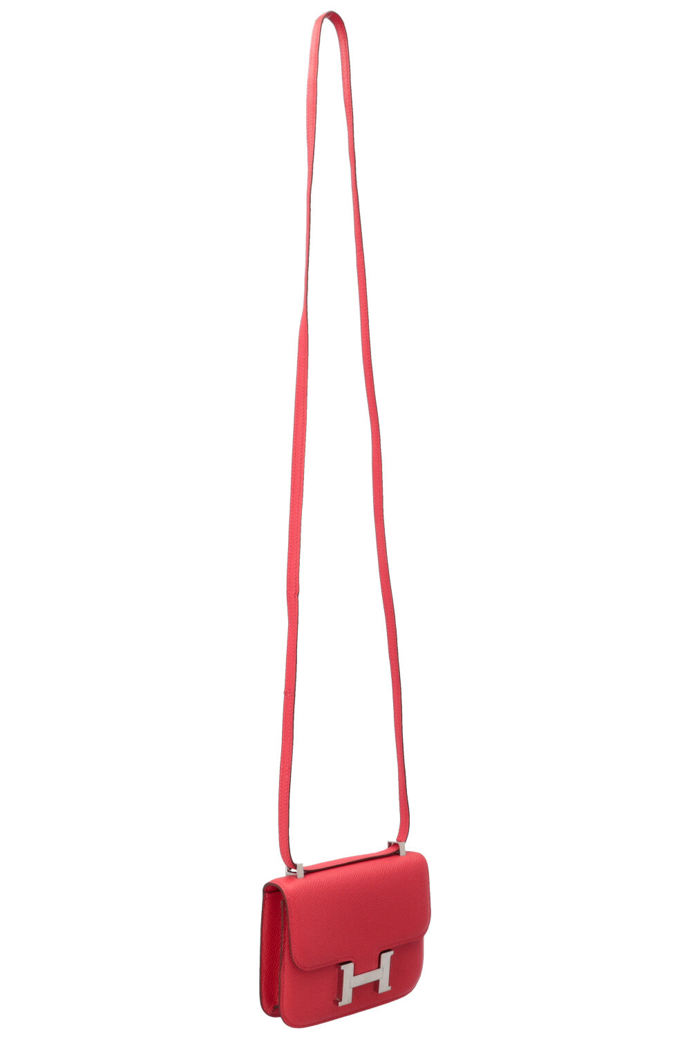 HERMÈS Constance 14 Micro Epsom Rouge de Coeur