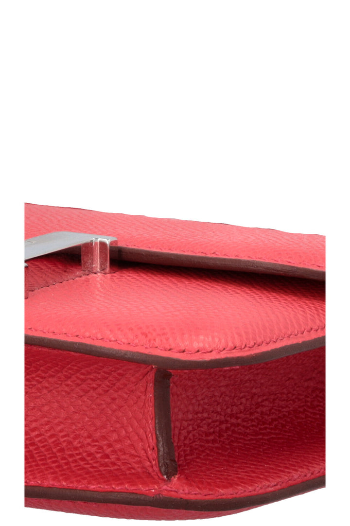HERMÈS Constance 14 Micro Epsom Rouge de Coeur