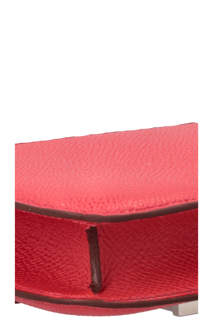 HERMÈS Constance 14 Micro Epsom Rouge de Coeur