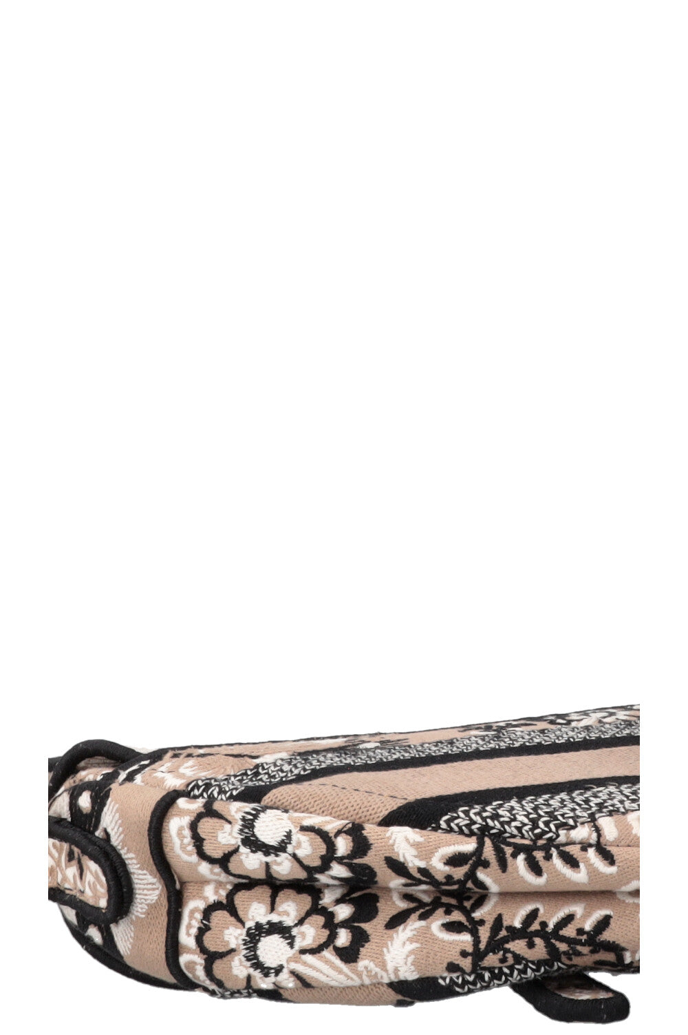 CHRISTIAN DIOR Saddle Bag Canvas Brown
