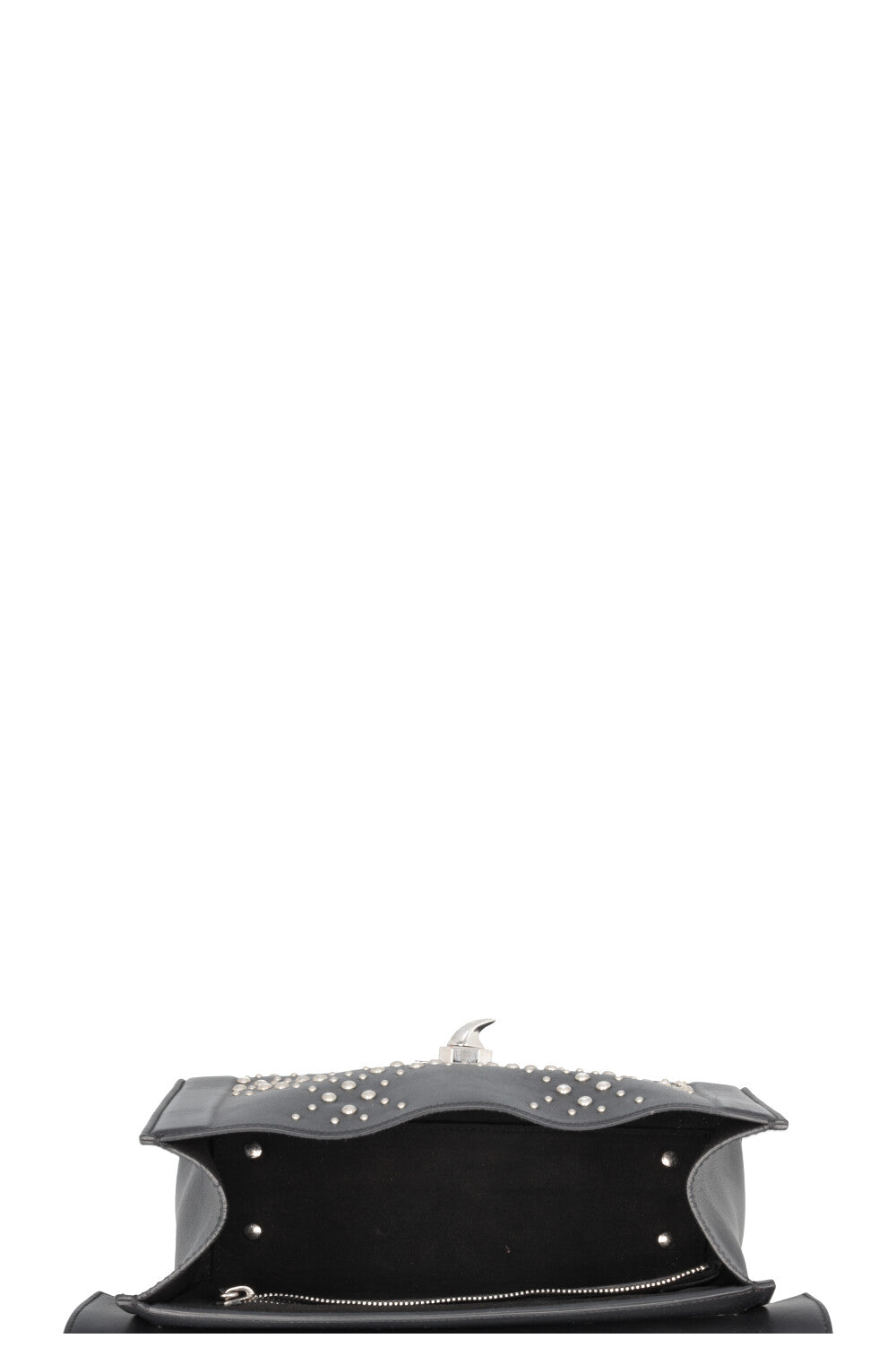 GIVENCHY Studded Shark Bag Leather Black