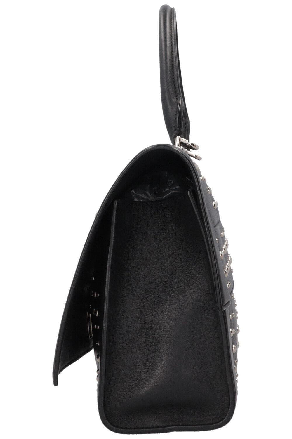 GIVENCHY Studded Shark Bag Leather Black