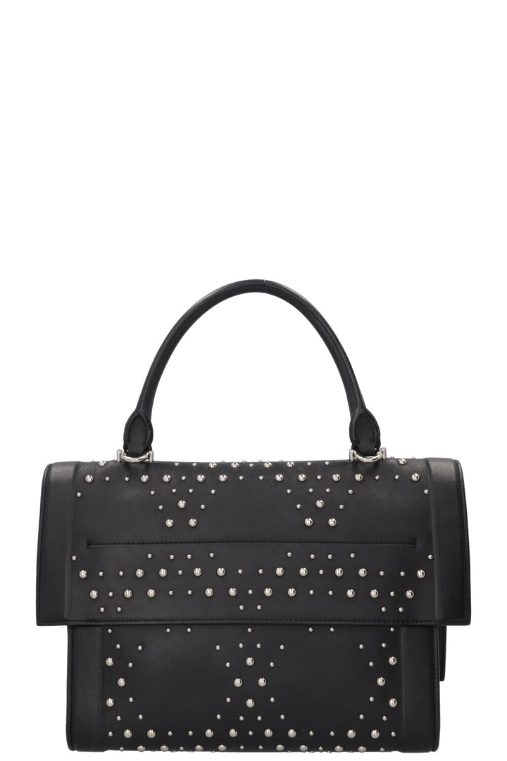 GIVENCHY Studded Shark Bag Leather Black