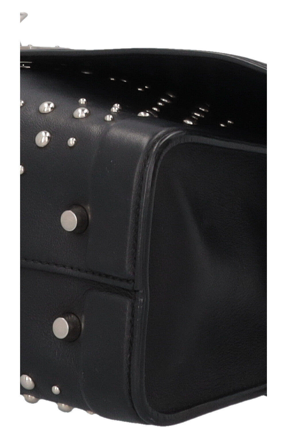 GIVENCHY Studded Shark Bag Leather Black