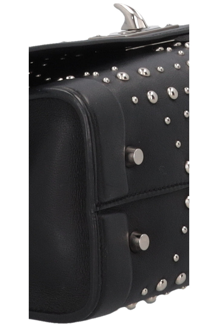 GIVENCHY Studded Shark Bag Leather Black