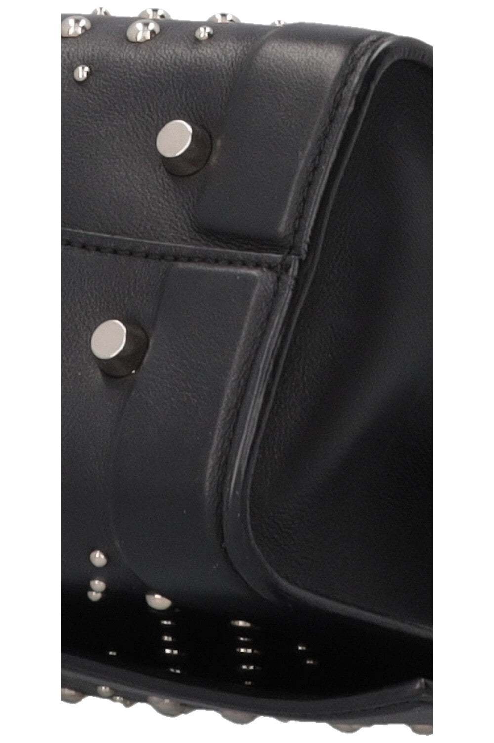 GIVENCHY Studded Shark Bag Leather Black