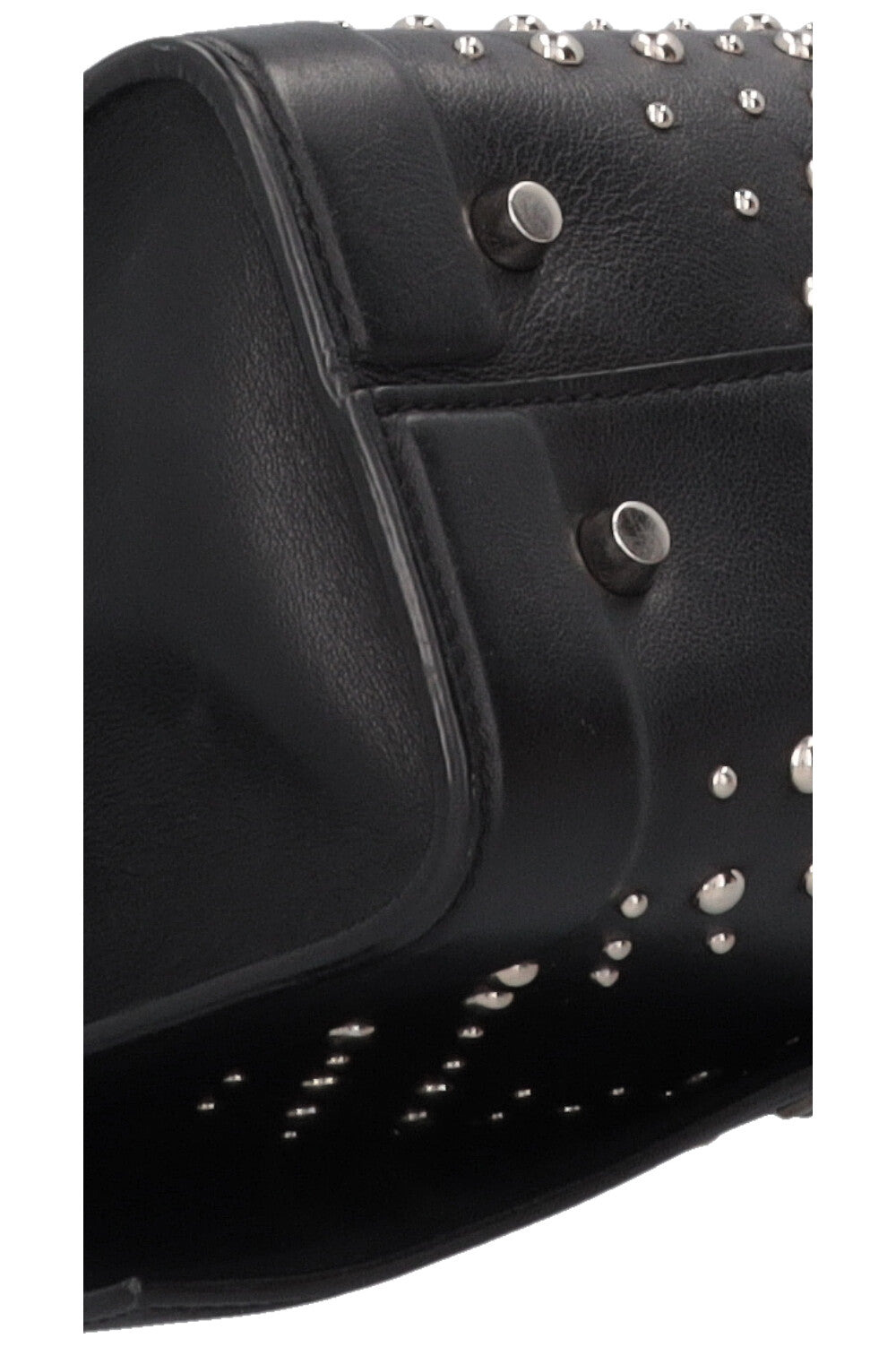 GIVENCHY Studded Shark Bag Leather Black