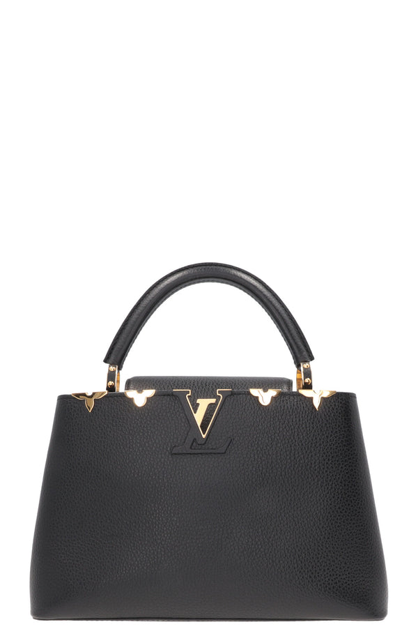LOUIS VUITTON Capucines MM Bag Black